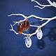 Unicraftale 8 paires 2 couleurs 304 boucles d'oreilles pendantes en acier inoxydable EJEW-UN0001-53-4