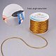 Pandahall elite 1 rollo 50 m / rollo 2 mm redondo elástico cordón de cuerda para pulsera neckelace diy fabricación de joyas EC-PH0001-12-2