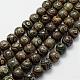 Brins de perles dzi à 3 œil de style tibétain TDZI-G010-D01-1