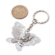 Porte-clés pendentif en laiton KEYC-JKC00725-04-3