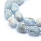 Natural Aquamarine Beads Strands G-G764-22-3