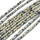 Natural Dalmatian Jasper Beads Strands G-F631-B07-1