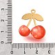 Подвески из акрила из нержавеющей стали 304 STAS-E549-01G-01-3