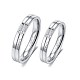 925 Paar Ringe aus Sterlingsilber für Herren RJEW-BB67588-M-A-1