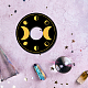 Creatcabin 4 Stück Mondphasen-Kristallkugel-Ausstellungsständer DJEW-WH0021-005-6