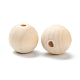 Perle di legno non finite naturali WOOD-XCP0001-19H-3