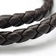 Braided Imitation Leather Cord LC-D051-B-07-1
