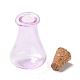 Botellas de corcho de vidrio AJEW-O032-01F-3