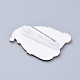 Acrylic Safety Brooches X-JEWB-D008-A12-3