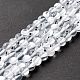 Synthetic Moonstone Beads Strands G-E573-02A-24-5