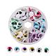 6 Colors Wiggle Googly Eyes Cabochons With Eyelash DIY Scrapbooking Crafts Toy Accessories KY-X0004-B-1
