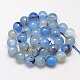 Natural Agate Round Beads Strand G-L084-12mm-38-3