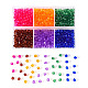 Transparent Acrylic Beads TACR-YW0001-4MM-03-4