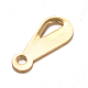 Ion Plating(IP) 304 Stainless Steel Chain Tabs STAS-F075-15-2