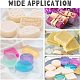 Ahandmaker 7 paquete de moldes de jabón de silicona DIY-WH0181-13-6