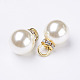 Colgantes de perlas de imitación de acrílico OACR-P009-01-1