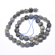 Natural Labradorite Beads Strands G-K223-63A-2