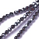 Electroplate Non-magnetic Synthetic Hematite Beads Strands G-E522-A01-1