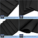 Benecreat 4m4スタイルの白黒フラットゴムバンド  ミックスカラー  1m /スタイル OCOR-BC0001-63-4