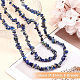 Brins de perles de copeaux de lapis-lazuli naturel 2 brin olycraft G-OC0002-30-4