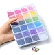 5760 pz 24 colori perline acriliche trasparenti TACR-YW0001-62-6