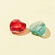 48 pz 8 colori perle di vetro verniciate a spruzzo trasparenti GLAA-FS0001-52-4