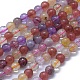 Bracelets extensibles en perles de quartz naturel BJEW-D443-06-2
