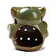 Ceramic Candle Holder Oil Burner ANIM-PW0003-075B-04-3