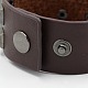 Personalized Leather Punk Rock Bracelets BJEW-K053-28E-3