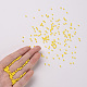 11/0 Grade A Baking Paint Glass Seed Beads X-SEED-N001-A-1001-4