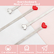 GLOBLELAND 4 PCS Heart Bookmarks Love Heart Shaped Metal Bookmark Bookmark Gifts for s Women Mothers Day Valentines Day Sister Daughter Book Friend Friendship Gifts AJEW-GL0001-42-4