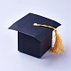 Coffrets cadeaux en forme de chapeau de graduation en papier cartonné CON-WH0068-02-2