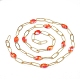 Handmade Brass Paperclip Chains CHC-H102-01G-3