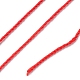 15本撚り丸ナイロン糸  スプールで  クリムゾン  1mm  約21.87ヤード（20m）/ロール NWIR-Q001-01A-01-3