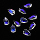 Kite Transparent Glass Cabochons MRMJ-T009-101-1