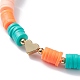 Ensemble de bracelets de perles d'argile polymère faits à la main BJEW-TA00043-01-6