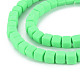 Handmade Polymer Clay Beads Strands X-CLAY-T020-09D-3