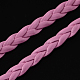 Braided Imitation Leather Cords LC-S002-5mm-06-2