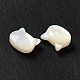 Perles de coquillage blanc naturel SHEL-G014-10B-02-4