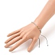Verstellbarer Nylonfaden geflochtene Perlen Armbänder BJEW-JB05585-4