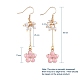 Dangle Earrings EJEW-JE03957-3