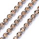 304 Stainless Steel Rhinestone Strass Chains STAS-T055-09P-A-2