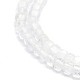 Chapelets de perles en cristal de quartz naturel G-P457-B01-26-2