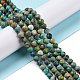 Natural HuBei Turquoise Beads Strands G-C009-A16-2