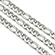 Stainless Steel Figaro Chains STAS-M032-45P-1.6mm-1
