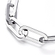 304 Stainless Steel Paperclip Chains CHS-L020-005P-3