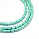 Chapelets de perles en turquoise synthétique TURQ-S282-25-1
