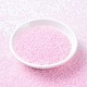 MIYUKIラウンドロカイユビーズ  日本製シードビーズ  11/0  （rr272)ピンクの裏地付きクリスタルab  11/0  2x1.3mm  穴：0.8mm  約50000個/ポンド SEED-G007-RR0272-3