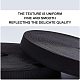 Superfindings 25 ярд черная резинка сверхширокая толстая плоская резинка лямки аксессуары для шитья одежды для шитья аксессуары для рукоделия резинки для волос diy EC-WH0003-12B-4