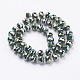 Chapelets de perles en verre électroplaqué EGLA-J146-AB8mm-B04-2